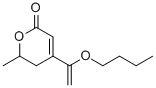 4-(1-BUTOXYVINYL)-6-METHYL-5,6-DIHYDROPYRAN-2-ONE Struktur