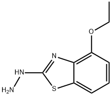 4-ETHOXY-2(3H)-BENZOTHIAZOLONE HYDRAZONE Struktur