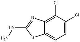 4,5-DICHLORO-2(3H)-BENZOTHIAZOLONEHYDRAZONE Struktur