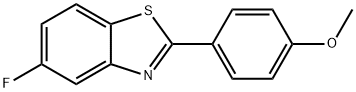 5-FLUORO-2-(4-METHOXYPHENYL)BENZO[D]THIAZOLE Struktur