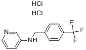 PYRIDIN-3-YL-(4-TRIFLUOROMETHYL-BENZYL)-AMINE DIHYDROCHLORIDE Struktur