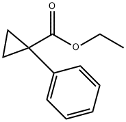 ethyl 1-phenylcyclopropanecarboxylate Struktur