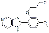 2-[2-(3-Chloropropoxy)-4-methoxyphenyl]-1H-imidazo[4,5-c]pyridine Struktur