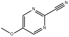 2-Pyrimidinecarbonitrile,5-methoxy- Struktur