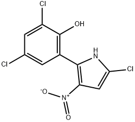 pyrrolomycin E Struktur