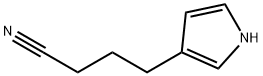 4-(1H-Pyrrol-3-yl)butanenitrile Struktur