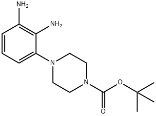 1-BOC-4-(2,3-DIAMINOPHENYL)PIPERAZINE Struktur