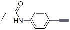 Propanamide,  N-(4-ethynylphenyl)- Struktur