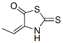 5-Thiazolidinone,  4-ethylidene-2-thioxo- Struktur