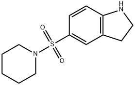 5-(PIPERIDIN-1-YLSULFONYL)INDOLINE Struktur