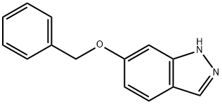 6-(芐氧基)-1H-吲唑 結(jié)構(gòu)式