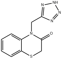 4-(1H-TETRAZOL-5-YLMETHYL)-4H-BENZO[1,4]THIAZIN-3-ONE Struktur