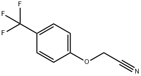 2-[4-(TRIFLUOROMETHYL)PHENOXY]ACETONITRILE Struktur