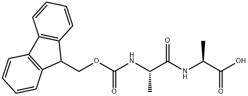 FMOC-ALA-ALA-OH Structure