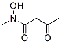 Butanamide, N-hydroxy-N-methyl-3-oxo- (9CI) Struktur