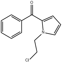 [1-(2-CHLORO-ETHYL)-1H-PYRROL-2-YL]-PHENYL-METHANONE Struktur