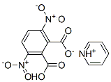 3,6-dinitrophthalic acid monopyridinium salt Struktur