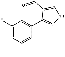 3-(3,5-DIFLUOROPHENYL)-1H-PYRAZOLE-4-CARBALDEHYDE price.