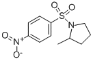 2-METHYL-1-[(4-NITROPHENYL)SULFONYL]PYRROLIDINE Struktur