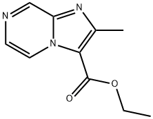 ETHYL N-6-PYRIDINO-IMIDAZOLE-2-METHYL-3-CARBOXYLATE Struktur