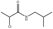 2-CHLORO-N-ISOBUTYLPROPANAMIDE Struktur