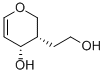 (3S,4S)-3-(2-HYDROXY-ETHYL)-3,4-DIHYDRO-2H-PYRAN-4-OL Struktur