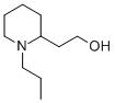 2-PIPERIDINEETHANOL,1-PROPYL- Struktur