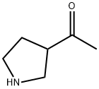 PYRROLIDIN-3-YL-ETHANONE Struktur