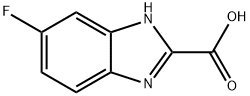 5-Fluorobenzimidazole-2-carboxylic acid monohydrate Struktur