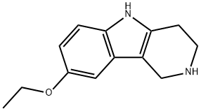 8-ethoxy-2,3,4,5-tetrahydro-1H-pyrido[4,3-b]indole Struktur