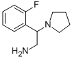 2-(2-FLUORO-PHENYL)-2-PYRROLIDIN-1-YL-ETHYLAMINE Struktur