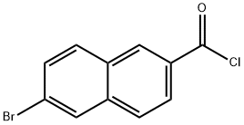 6-broMo-2-naphthoyl chloride Struktur