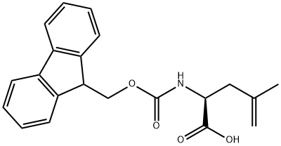 FMOC-(S)-甲基烯丙基甘氨酸 結(jié)構(gòu)式