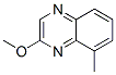 Quinoxaline,  2-methoxy-8-methyl- Struktur