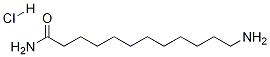 12-aMinododecanaMide hydrochloride Struktur