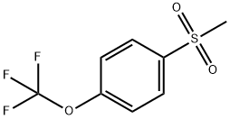 4-(TRIFLUOROMETHOXY)PHENYL METHYL SULFONE Struktur