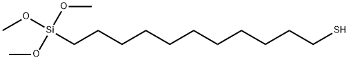 11-MERCAPTOUNDECYLTRIMETHOXYSILANE Struktur