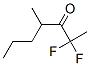 3-Heptanone,  2,2-difluoro-4-methyl- Struktur