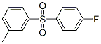 m-[(p-fluorophenyl)sulphonyl]toluene Struktur