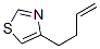 Thiazole,  4-(3-buten-1-yl)- Struktur