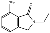 6-Amino-2,3-dihydro-2-ethyl-1H-Isoindol-1-one Struktur