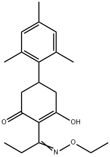 Tralkoxydim Struktur