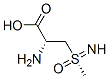 L-Alanine, 3-(S-methylsulfonimidoyl)- (9CI) Struktur