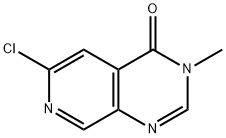 6-CHLORO-3-METHYLPYRIDO[3,4-D]PYRIMIDIN-4(3H)-ONE Struktur