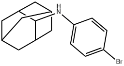 N-(2-ADAMANTYL)-N-(4-BROMOPHENYL)AMINE Structure