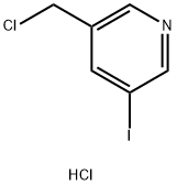 3-CHLOROMETHYL-5-IODO-PYRIDINE HYDROCHLORIDE Struktur