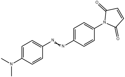 4-DIMETHYLAMINOPHENYLAZOPHENYL-4'-MALEIM Struktur