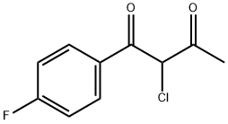 1,3-Butanedione, 2-chloro-1-(4-fluorophenyl)- (9CI) Struktur