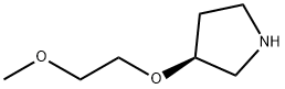 (S)-3-(2-METHOXYETHOXY)PYRROLIDINE Struktur