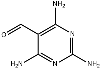 5-Pyrimidinecarboxaldehyde, 2,4,6-triamino- (9CI) Struktur